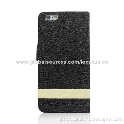 Luxury mobile phone leather case for iPhone 6